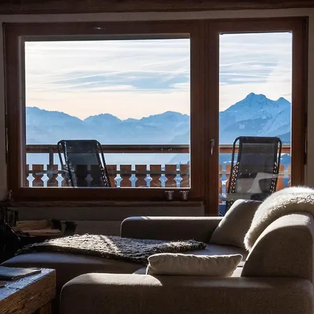 Apartament Modernity And Authenticity In Crans-montana, Breathtaking Panorama Crans-Montana